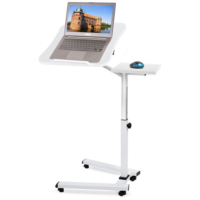 Portable Laptop Desk, on Wheels, Laptop Table for Sofa, Adjustable Laptop Desk, Laptop Table for Recliner, Tatkraft Like, 2