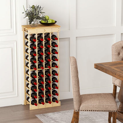 Modular Wine Rack, 40 Bottles , Costway, 2