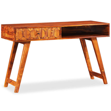 Writing Table Solid Sheesham Wood 46.5x19.7x29.9 In, vidaXL, 8