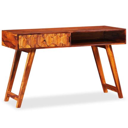 Writing Table Solid Sheesham Wood 46.5x19.7x29.9 In, vidaXL, 10