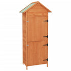 Patio Storage Cabinet Brown 16.7x25.2x74.8 In, vidaXL, 1