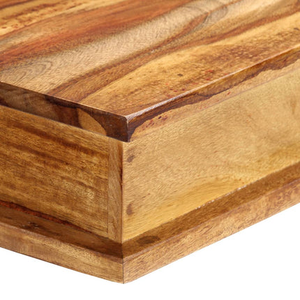 Writing Desk 45.3x19.7x33.5 In Solid Sheesham Wood, vidaXL, 4