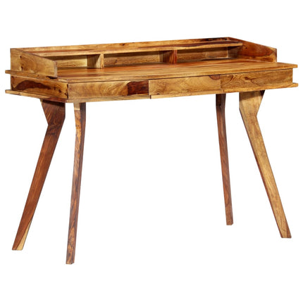 Writing Desk 45.3x19.7x33.5 In Solid Sheesham Wood, vidaXL, 8