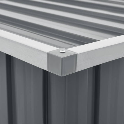 Patio Storage Box Gray 50.8x26.4x25.6 In, vidaXL, 6