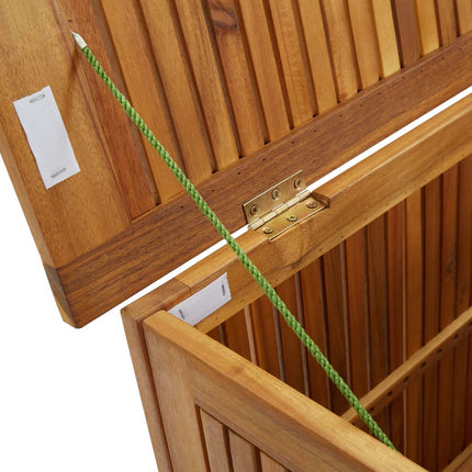 Patio Storage Box 23.6x19.7x22.8 In Solid Wood Acacia, vidaXL, 6