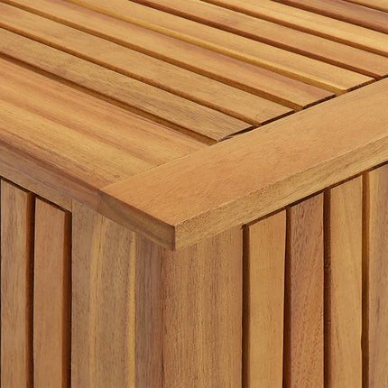 Patio Storage Box 23.6x19.7x22.8 In Solid Wood Acacia, vidaXL, 7