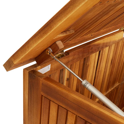 Patio Storage Box 59.1x19.7x22.8 In Solid Acacia Wood, vidaXL, 6