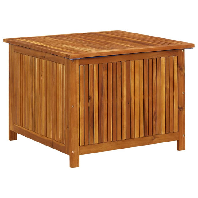 Patio Storage Box 29.5x29.5x22.8 In Solid Acacia Wood, vidaXL, 1