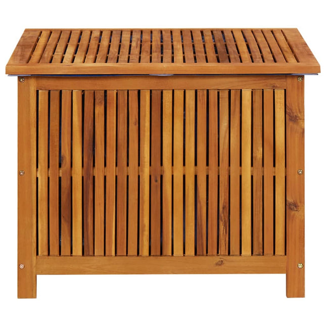 Patio Storage Box 29.5x29.5x22.8 In Solid Acacia Wood, vidaXL, 2
