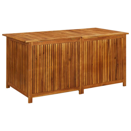Patio Storage Box 59.1x31.5x29.5 In Solid Acacia Wood, vidaXL, 4