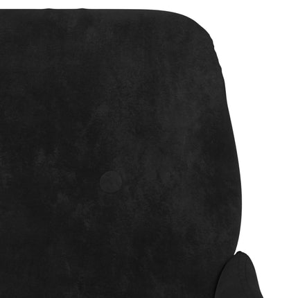 Bench Black 42.5x31.1x31.1 In Velvet, vidaXL, 6