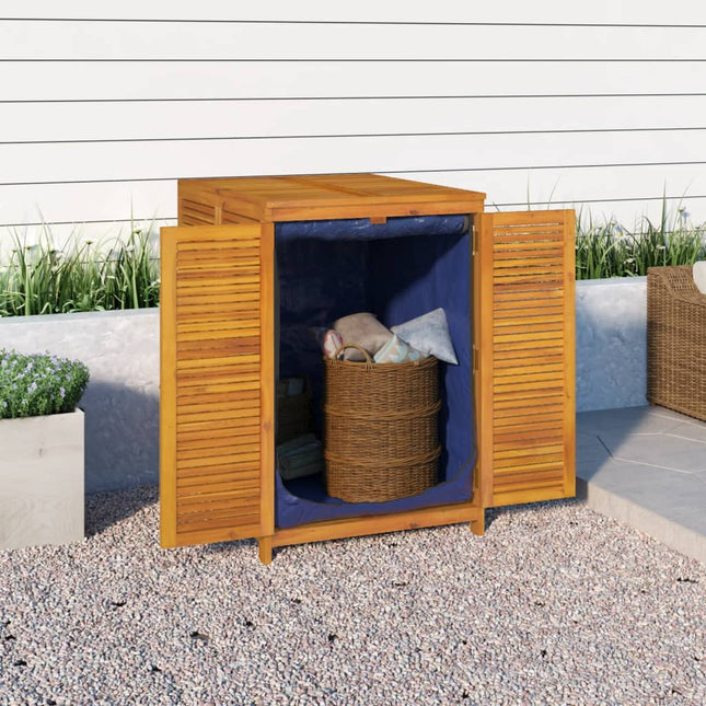 Patio Storage Box 27.6x34.3x40.9 In Solid Wood Acacia, vidaXL, 1