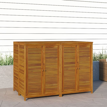Patio Storage Box 55.1x34.3x40.9 In Solid Wood Acacia, vidaXL, 4