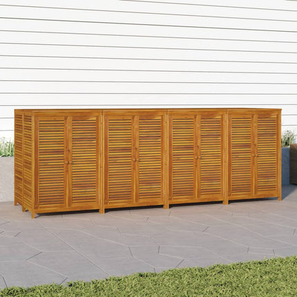 Patio Storage Box 110.2x34.3x40.9 In Solid Wood Acacia, vidaXL, 4