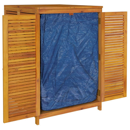 Patio Storage Box 110.2x34.3x40.9 In Solid Wood Acacia, vidaXL, 5