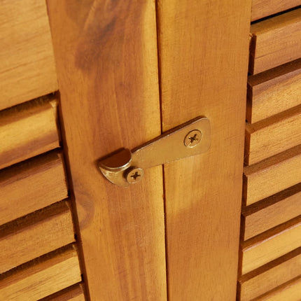 Patio Storage Box 110.2x34.3x40.9 In Solid Wood Acacia, vidaXL, 7