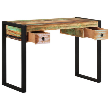 Desk Solid Reclaimed Wood, vidaXL, 3