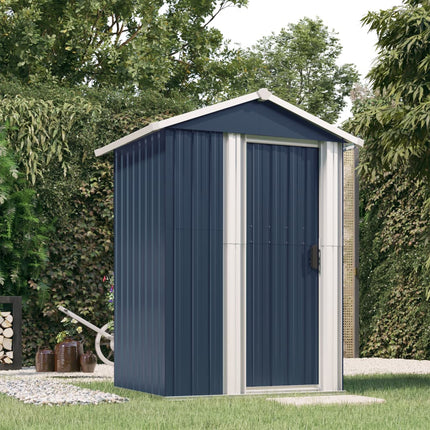 Garden Shed Anthracite 49.6x38.4x69.7 In Galvanized Steel, vidaXL, 1