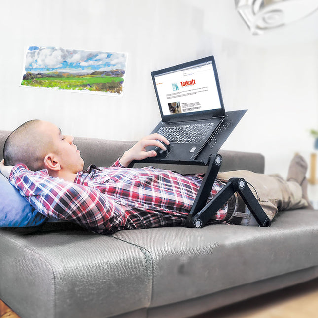 Laptop Stand, Adjustable Laptop Stand, Couch Desk, Laptop Stand for Bed,  Ergonomic Laptop Stand, WonderWorker Newton
