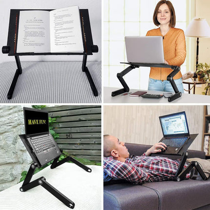 Laptop Stand, Adjustable Laptop Stand, Couch Desk, Laptop Stand for Bed,  Ergonomic Laptop Stand, WonderWorker Newton, 5
