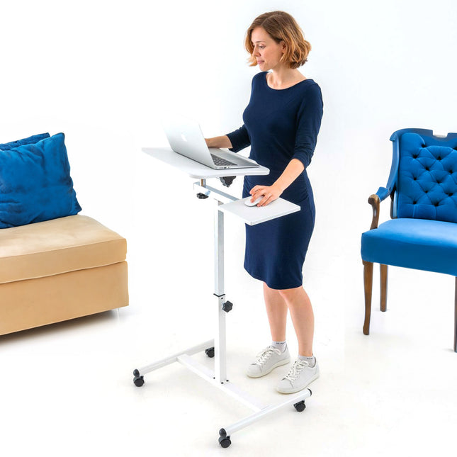 Laptop Desk, Portable Standing Desk, Hospital Bed Table, Adjustable Laptop Desk, Laptop Desk on wheels, Tatkraft  Bianca