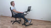 Laptop Desk, Portable Laptop Desk, Laptop Stand Recliner,  Adjustable Height, Rolling Computer Stand, Tatkraft Joy