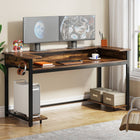 Computer Desk, 70.9-Inch Study Writing Table