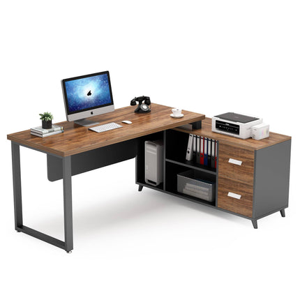 L Shaped Computer Desk, Executive L Shaped Desk, Corner Computer Desk