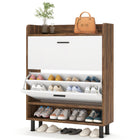 Shoe Rack, Shoe Cabinet, Shoe Storage Cabinet, 3-Tier Shoe Organizer Rack, Entryway Shoe Storage, Tribesigns, 1