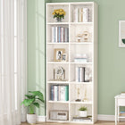 Bookcase, 70.9-Inch Modern Bookshelf with 12 Cube Storage