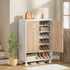 Shoe Cabinet, Modern Wood Shoe Organizer Cabinet