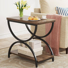 End Table, 2-Tier Rectangular Side Table