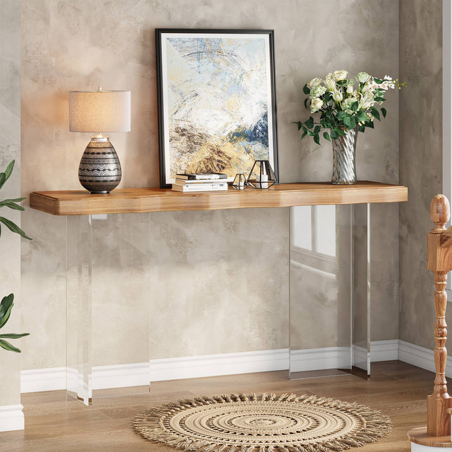 Console Table, 47-Inch Sofa Entryway Table