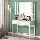 Tribesigns - Industrial Makeup Vanity, Dressing Table