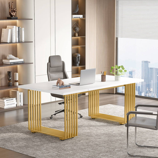 Executive Desk, 70.9-Inch Computer Desk Conference Table