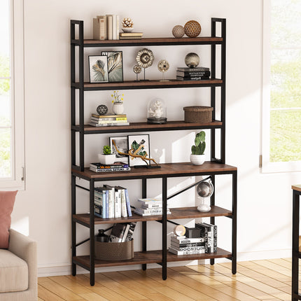 Tribesigns Bookcase, Bookshelf with 6-Tier Shelf Tribesigns