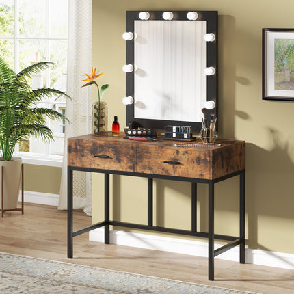 Tribesigns - Makeup Vanity, Dressing Table with Drawers
