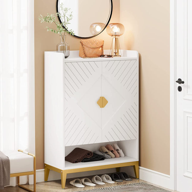 Shoe Cabinet, 25 Pair Shoe Rack Organizer with Shelves