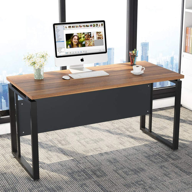 Computer Desk, 55-Inch Home Office Desk Writing Table