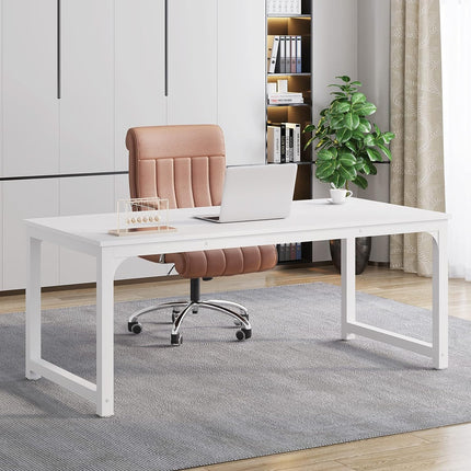 Tribesigns - Modern Computer Desk, 63 x 31.5 inch Large Executive Office Desk Computer Table