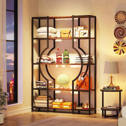 Tribesigns Bookshelf, 5-Tier Bookcase Shelving Unit for Home Office Tribesigns, 4