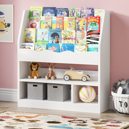 Tribesigns Kids Bookshelf, Children's Bookcase Display Stand Storage Rack Tribesigns